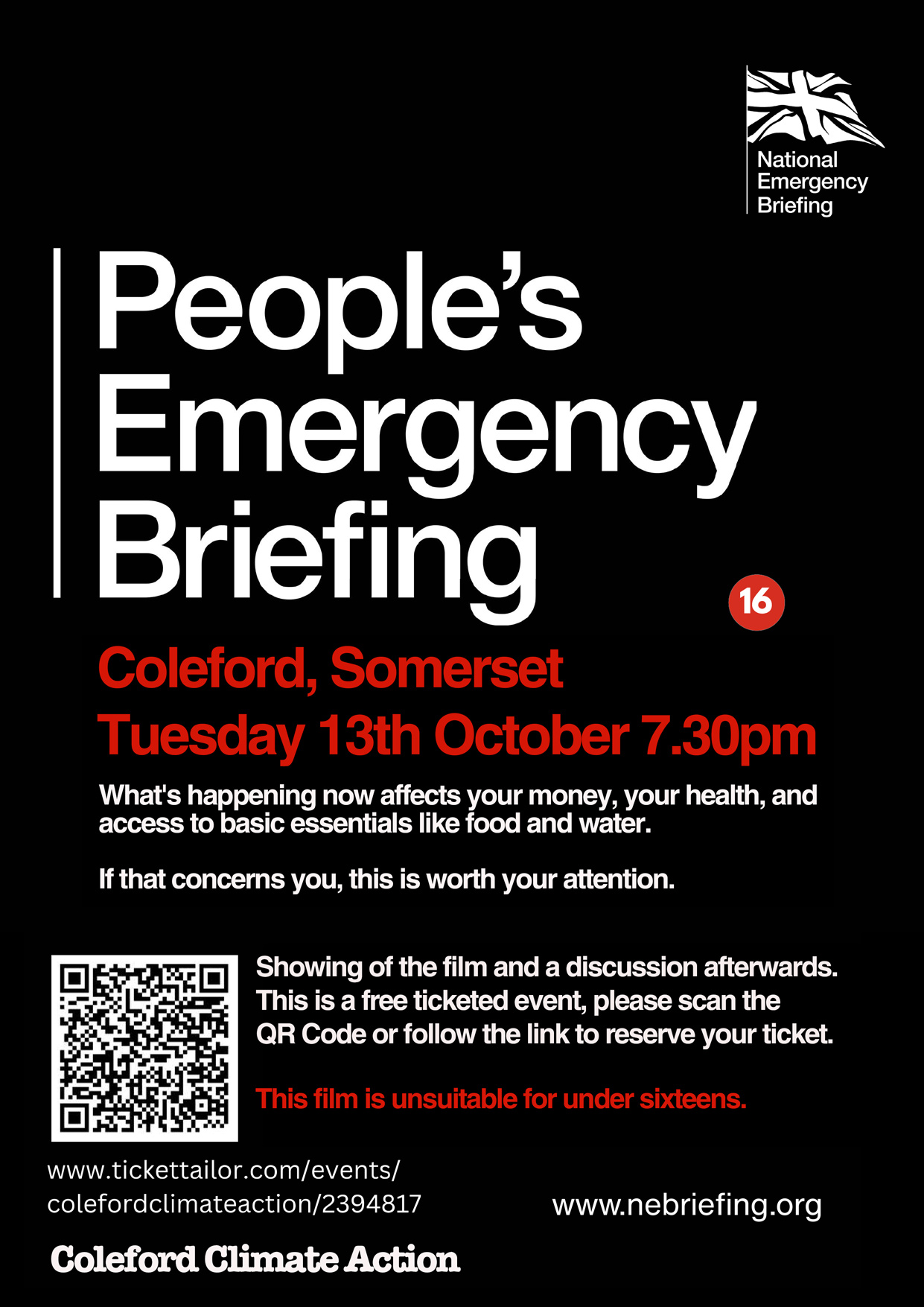 People's Emergency Briefing